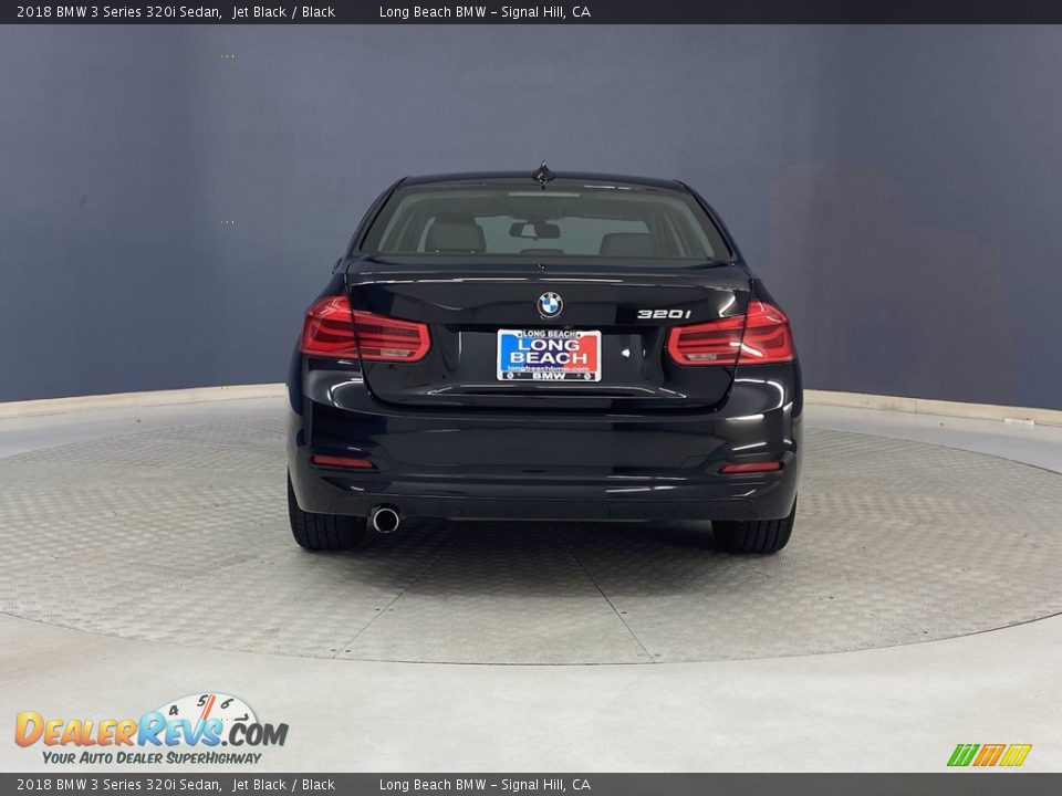 2018 BMW 3 Series 320i Sedan Jet Black / Black Photo #4