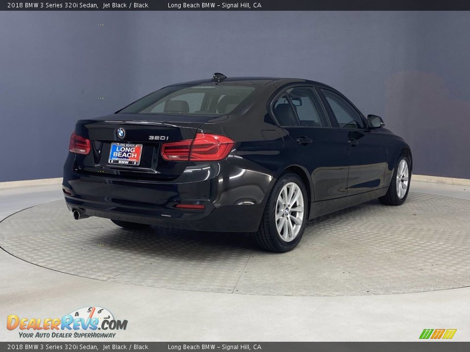 2018 BMW 3 Series 320i Sedan Jet Black / Black Photo #5