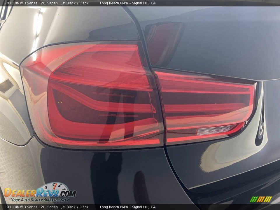 2018 BMW 3 Series 320i Sedan Jet Black / Black Photo #9