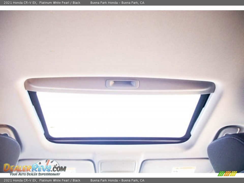 2021 Honda CR-V EX Platinum White Pearl / Black Photo #23