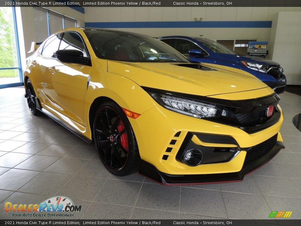Limited Edition Phoenix Yellow 2021 Honda Civic Type R Limited Edition Photo #3