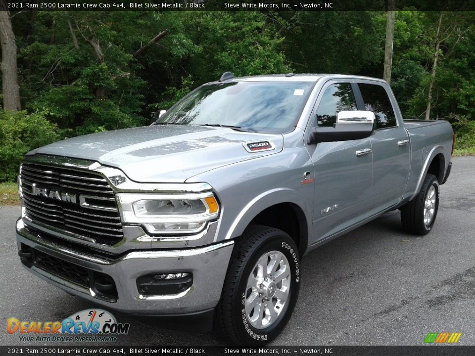 2021 Ram 2500 Laramie Crew Cab 4x4 Billet Silver Metallic / Black Photo #2