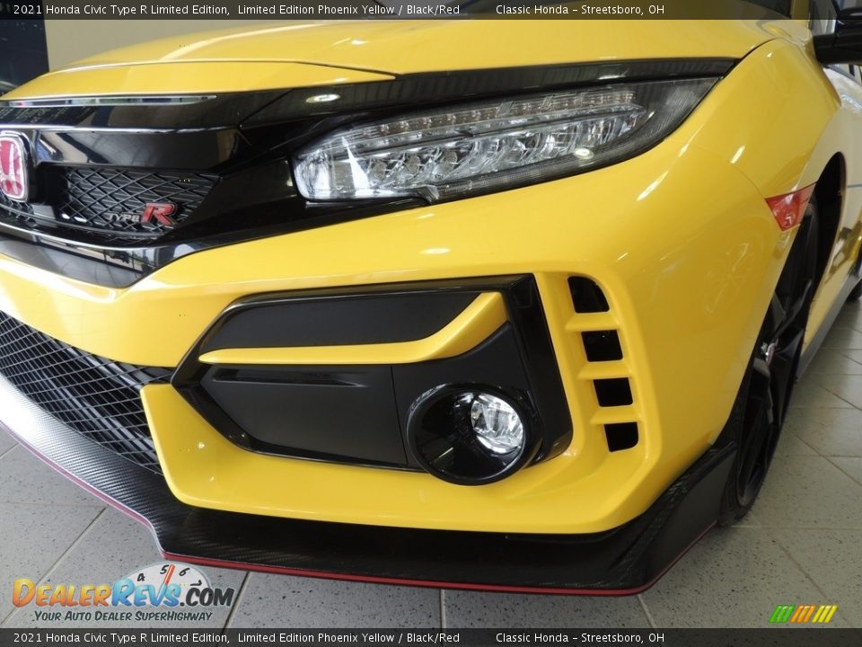 2021 Honda Civic Type R Limited Edition Limited Edition Phoenix Yellow / Black/Red Photo #7