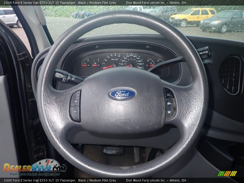 2006 Ford E Series Van E350 XLT 15 Passenger Steering Wheel Photo #24