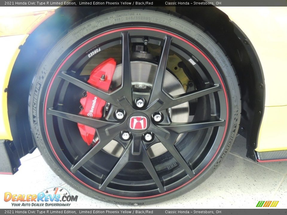 2021 Honda Civic Type R Limited Edition Wheel Photo #8