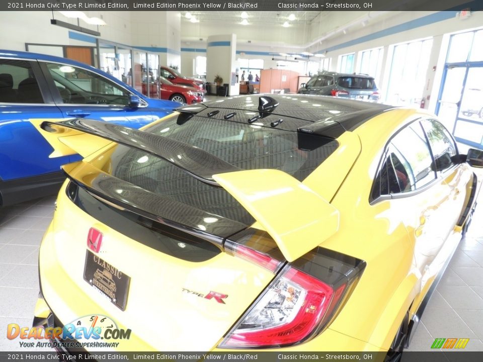 2021 Honda Civic Type R Limited Edition Limited Edition Phoenix Yellow / Black/Red Photo #9