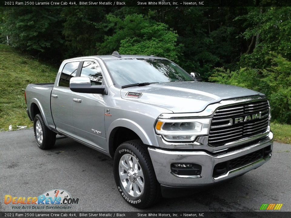 2021 Ram 2500 Laramie Crew Cab 4x4 Billet Silver Metallic / Black Photo #4