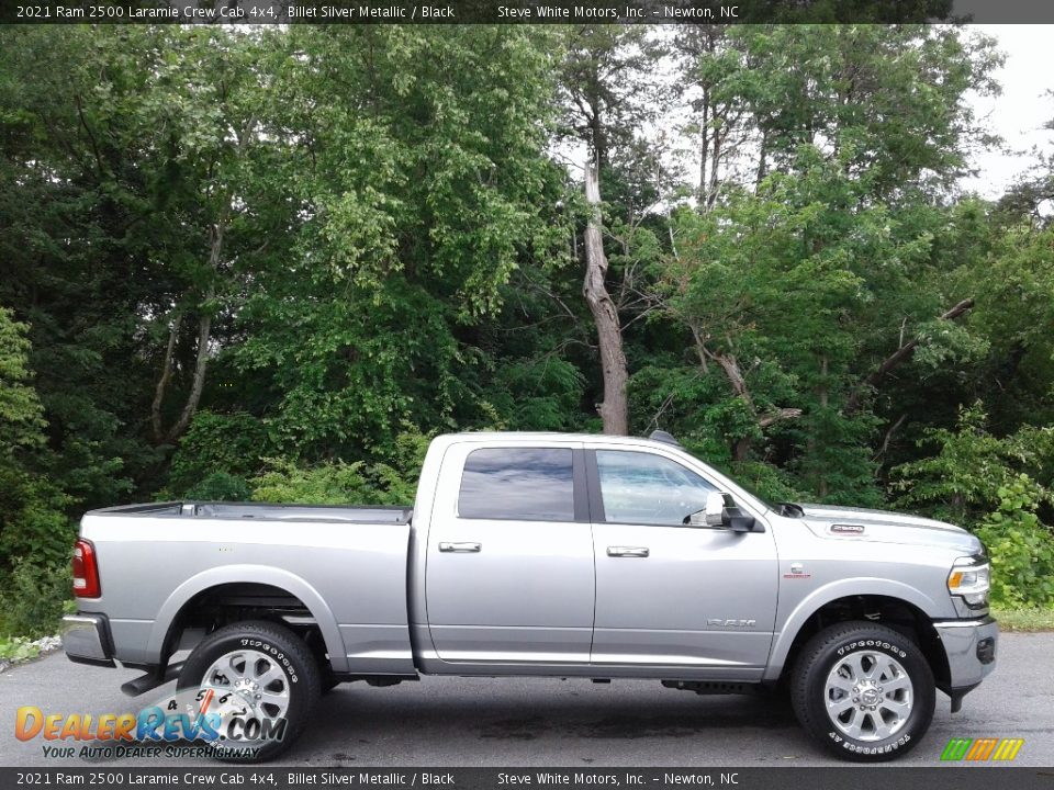 2021 Ram 2500 Laramie Crew Cab 4x4 Billet Silver Metallic / Black Photo #5