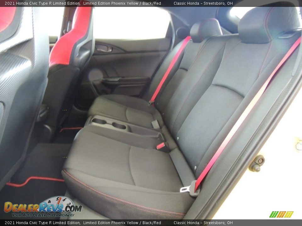 Rear Seat of 2021 Honda Civic Type R Limited Edition Photo #12