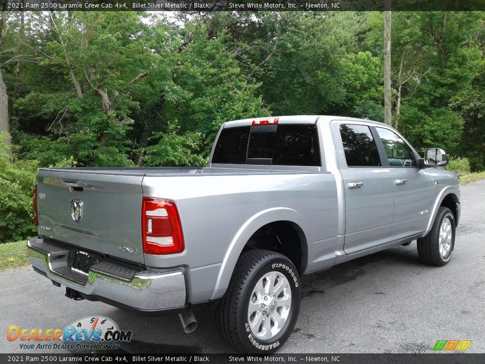 2021 Ram 2500 Laramie Crew Cab 4x4 Billet Silver Metallic / Black Photo #6