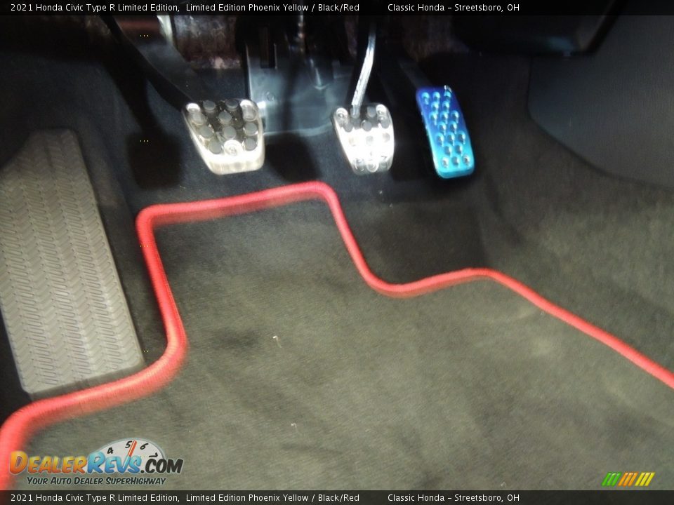 2021 Honda Civic Type R Limited Edition Limited Edition Phoenix Yellow / Black/Red Photo #13