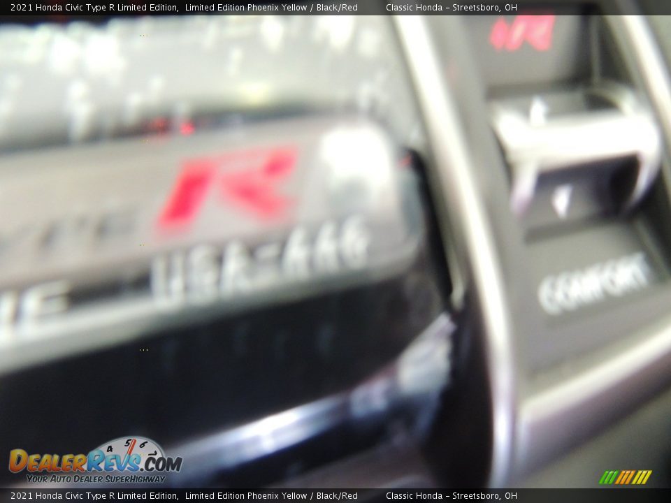 2021 Honda Civic Type R Limited Edition Limited Edition Phoenix Yellow / Black/Red Photo #15