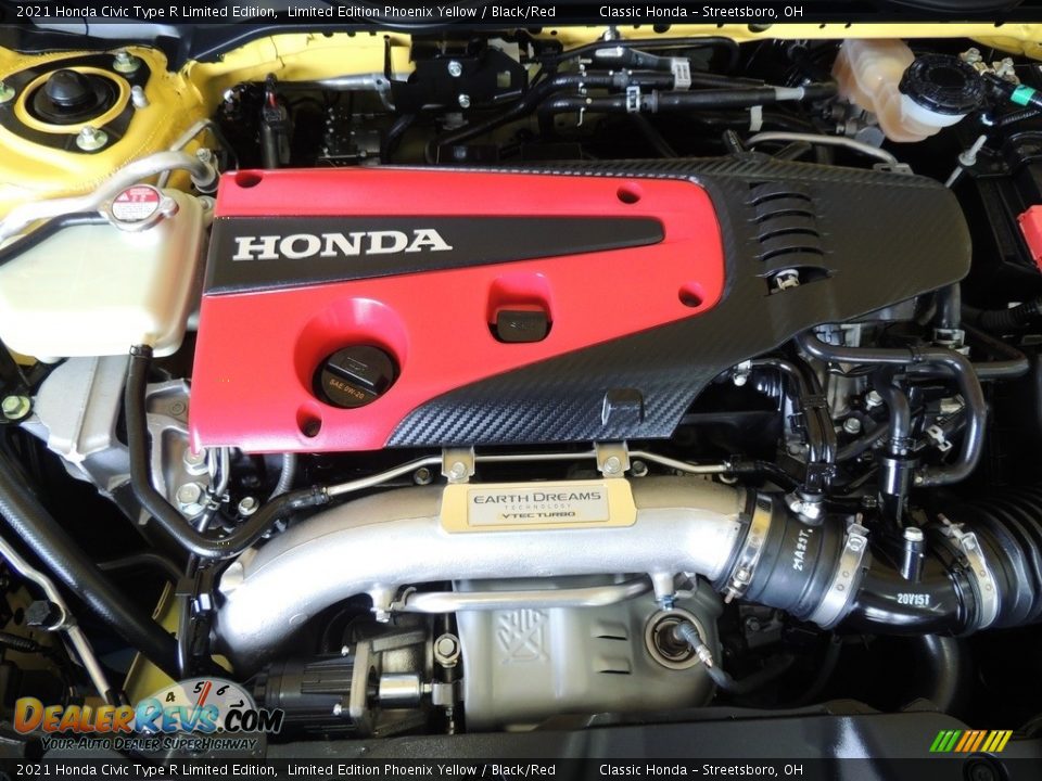 2021 Honda Civic Type R Limited Edition 2.0 Liter Turbocharged DOHC 16-Valve i-VTEC 4 Cylinder Engine Photo #18