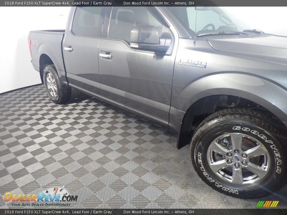 2018 Ford F150 XLT SuperCrew 4x4 Lead Foot / Earth Gray Photo #4