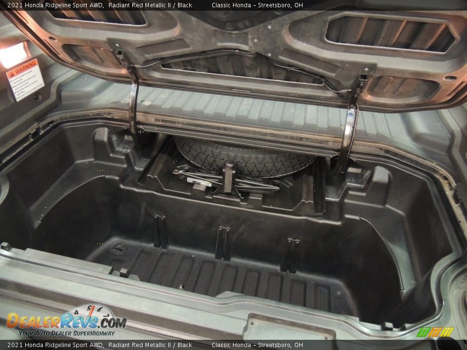 2021 Honda Ridgeline Sport AWD Radiant Red Metallic II / Black Photo #7