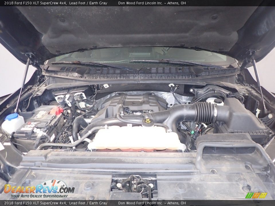 2018 Ford F150 XLT SuperCrew 4x4 Lead Foot / Earth Gray Photo #7