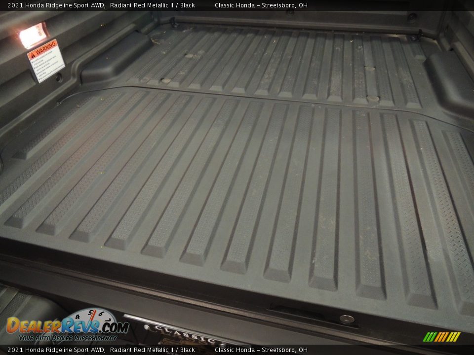 2021 Honda Ridgeline Sport AWD Radiant Red Metallic II / Black Photo #8