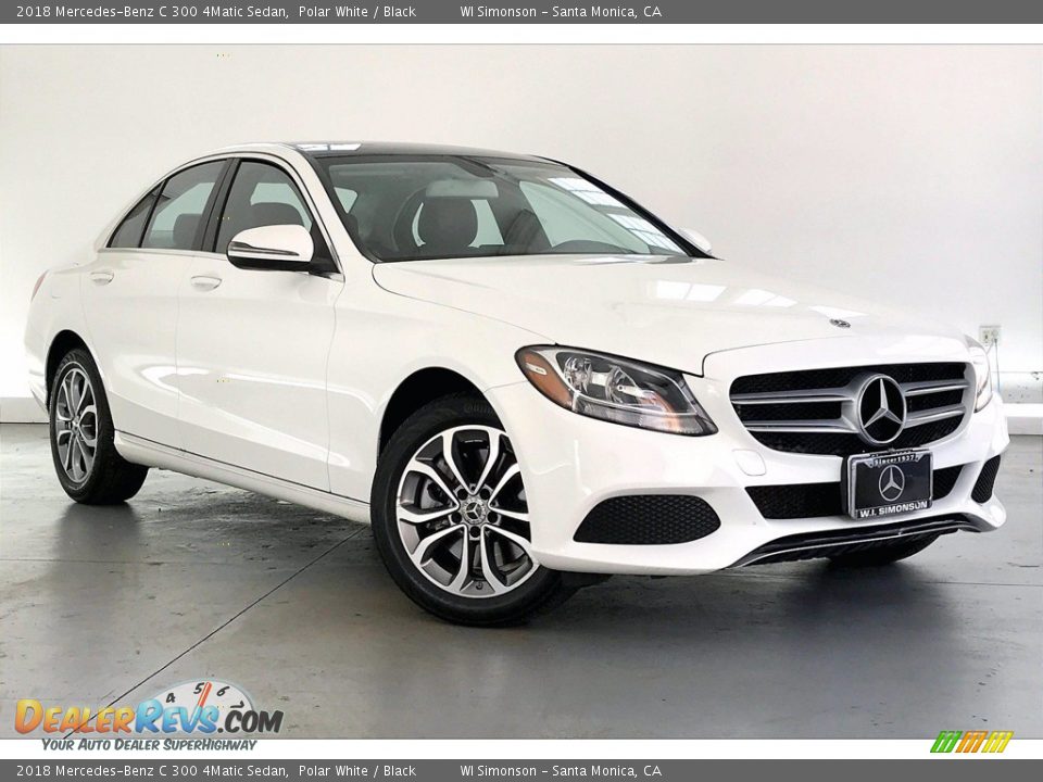 Front 3/4 View of 2018 Mercedes-Benz C 300 4Matic Sedan Photo #34