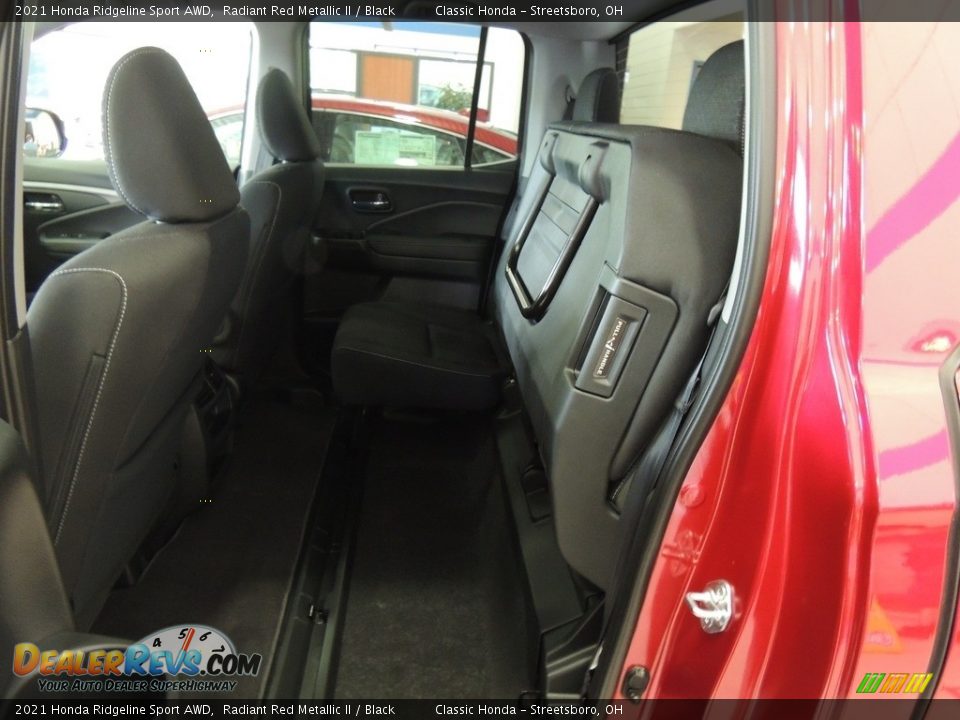 2021 Honda Ridgeline Sport AWD Radiant Red Metallic II / Black Photo #15