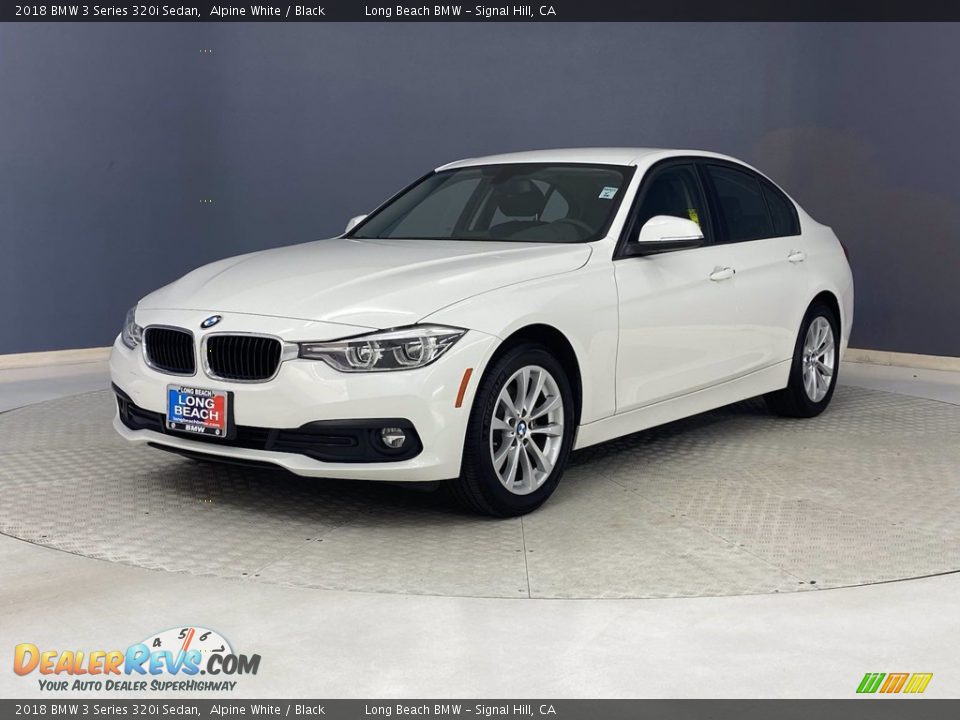 2018 BMW 3 Series 320i Sedan Alpine White / Black Photo #3