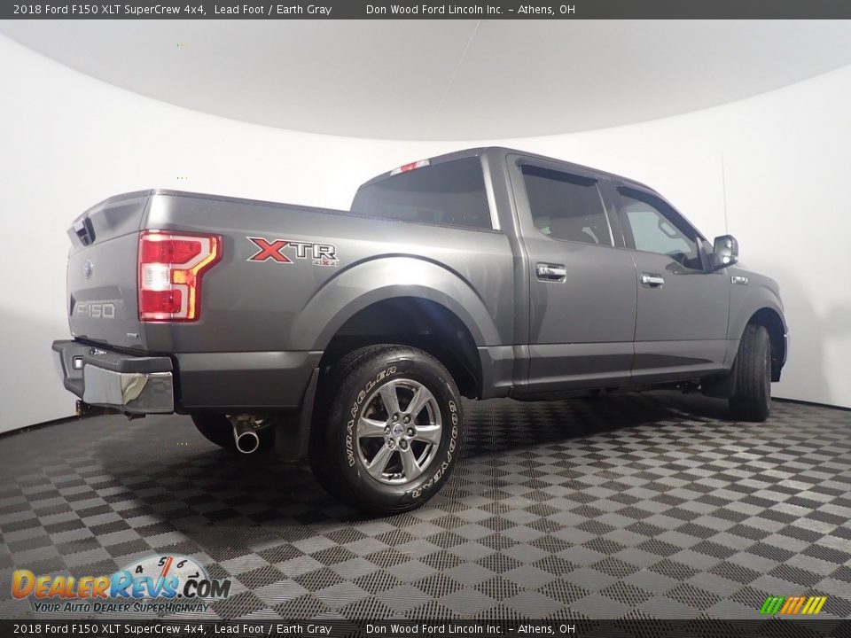 2018 Ford F150 XLT SuperCrew 4x4 Lead Foot / Earth Gray Photo #15