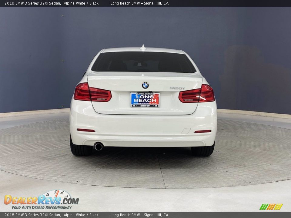 2018 BMW 3 Series 320i Sedan Alpine White / Black Photo #4