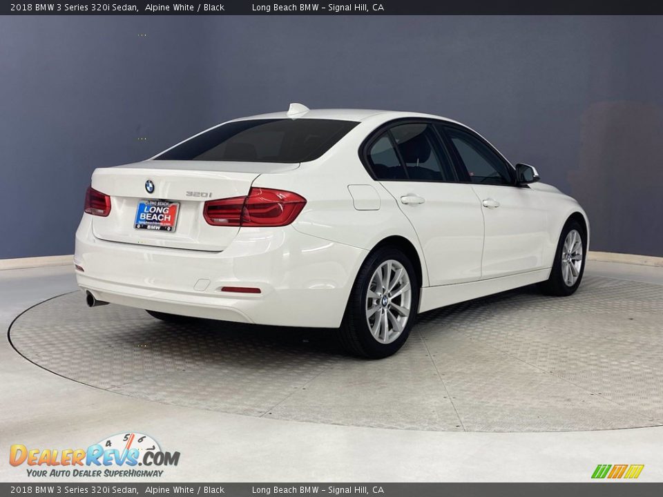 2018 BMW 3 Series 320i Sedan Alpine White / Black Photo #5