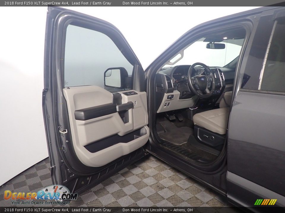 2018 Ford F150 XLT SuperCrew 4x4 Lead Foot / Earth Gray Photo #20