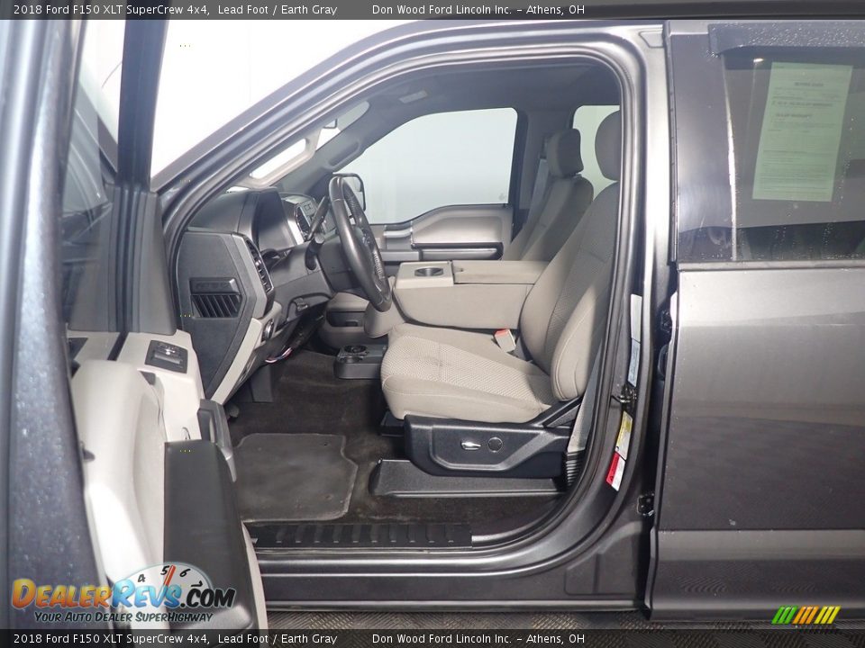 2018 Ford F150 XLT SuperCrew 4x4 Lead Foot / Earth Gray Photo #22