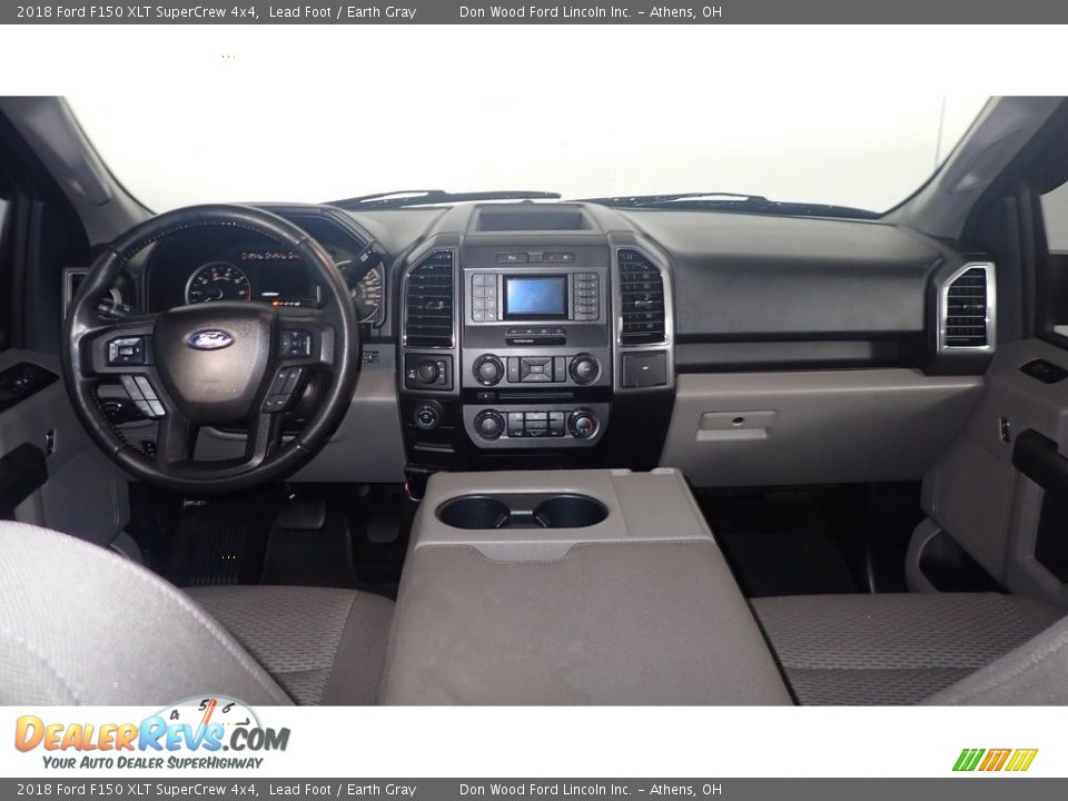 2018 Ford F150 XLT SuperCrew 4x4 Lead Foot / Earth Gray Photo #24