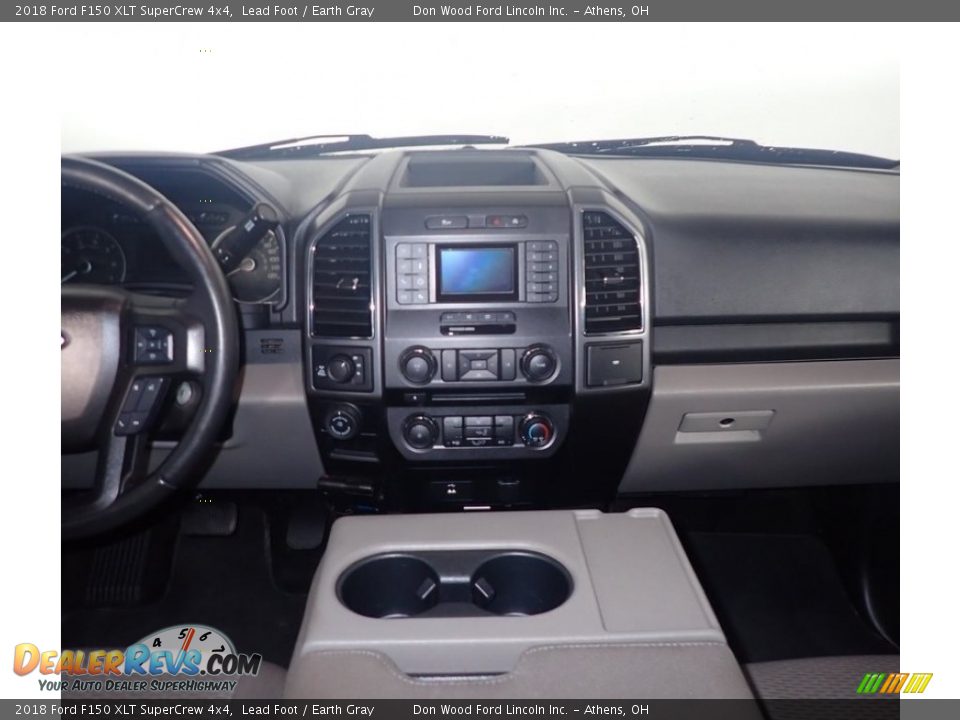 2018 Ford F150 XLT SuperCrew 4x4 Lead Foot / Earth Gray Photo #25