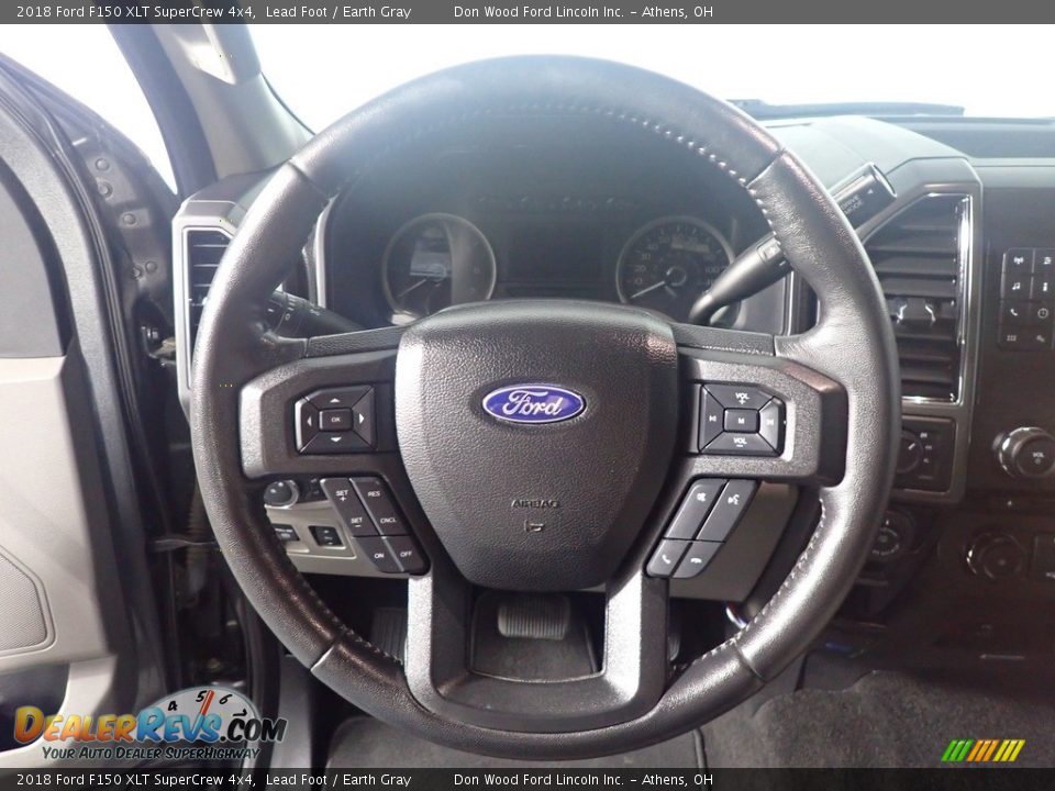 2018 Ford F150 XLT SuperCrew 4x4 Lead Foot / Earth Gray Photo #27