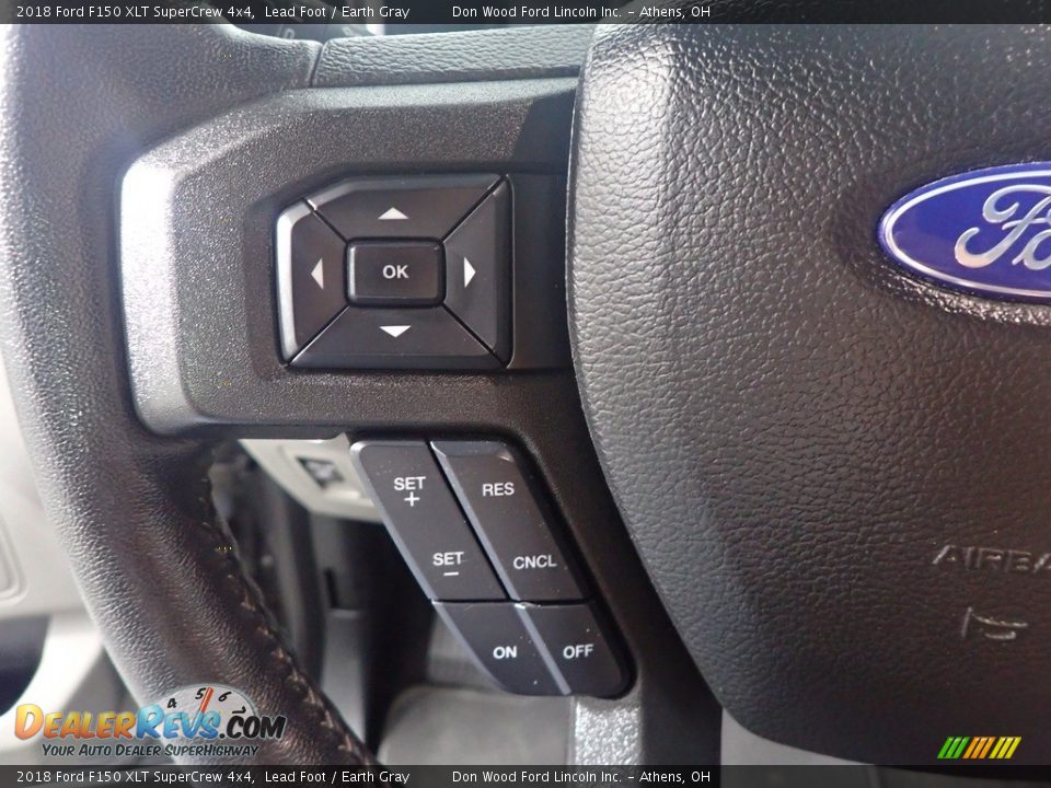 2018 Ford F150 XLT SuperCrew 4x4 Lead Foot / Earth Gray Photo #29