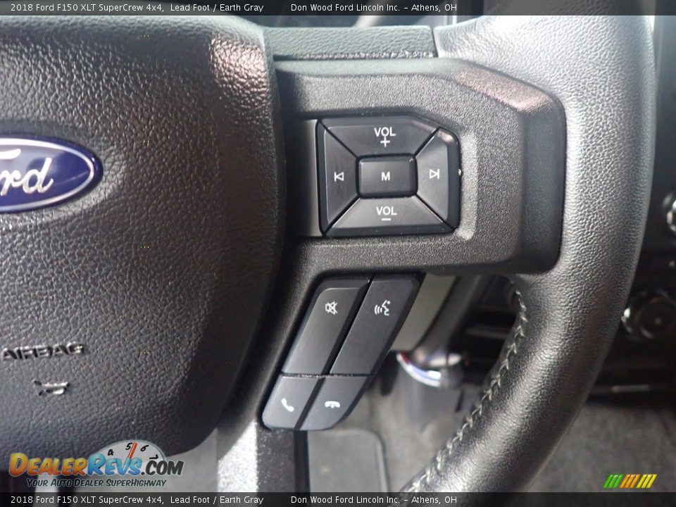 2018 Ford F150 XLT SuperCrew 4x4 Lead Foot / Earth Gray Photo #30