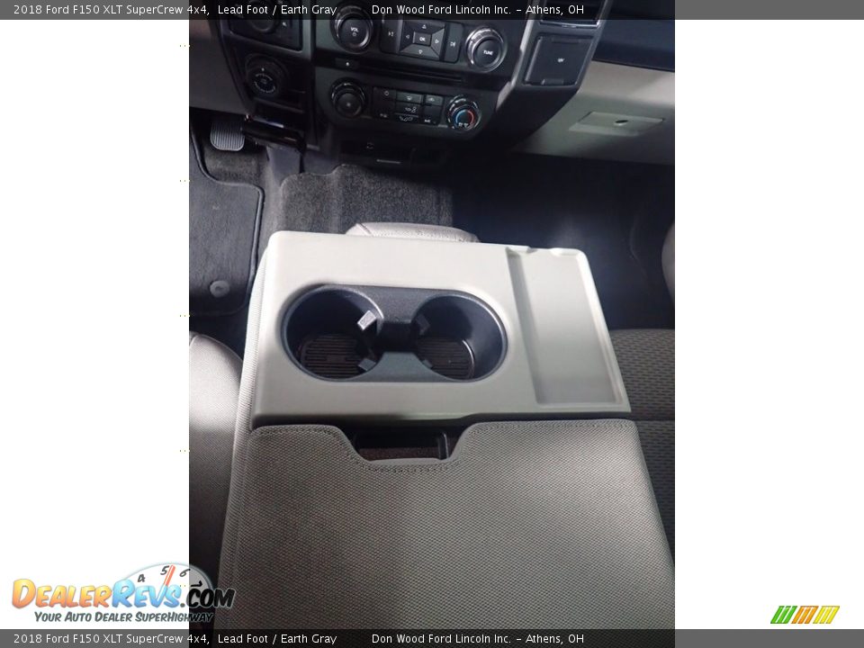 2018 Ford F150 XLT SuperCrew 4x4 Lead Foot / Earth Gray Photo #33