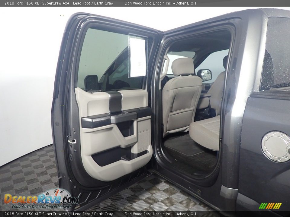 2018 Ford F150 XLT SuperCrew 4x4 Lead Foot / Earth Gray Photo #35