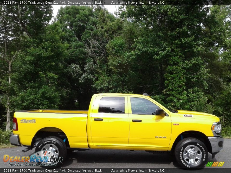 Detonator Yellow 2021 Ram 2500 Tradesman Crew Cab 4x4 Photo #4