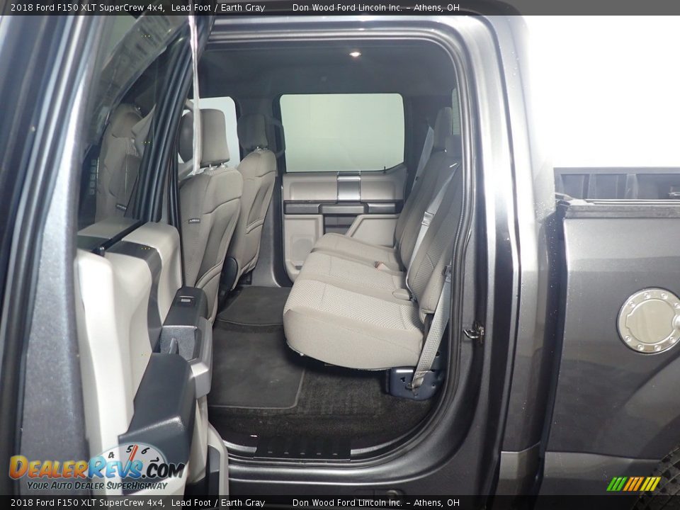 2018 Ford F150 XLT SuperCrew 4x4 Lead Foot / Earth Gray Photo #36