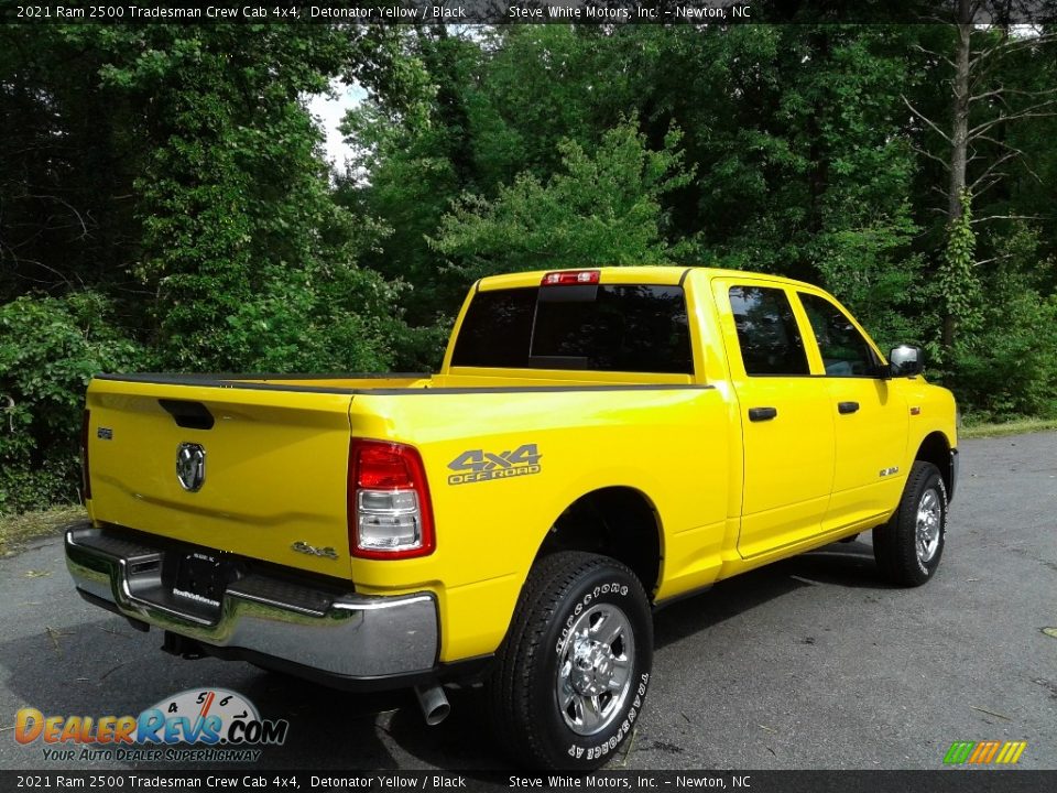 2021 Ram 2500 Tradesman Crew Cab 4x4 Detonator Yellow / Black Photo #5