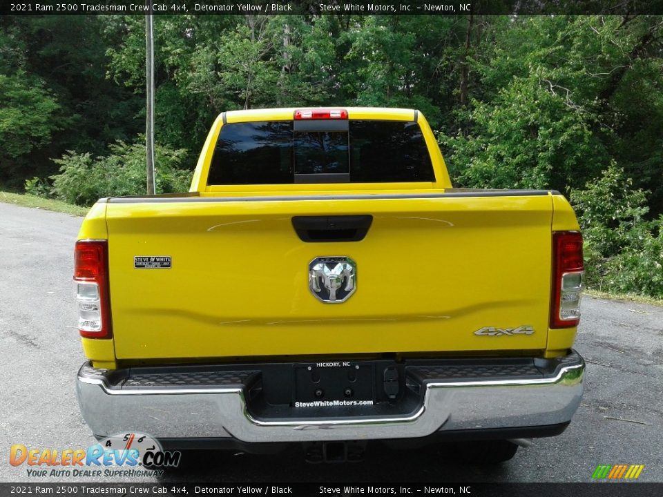 2021 Ram 2500 Tradesman Crew Cab 4x4 Detonator Yellow / Black Photo #6