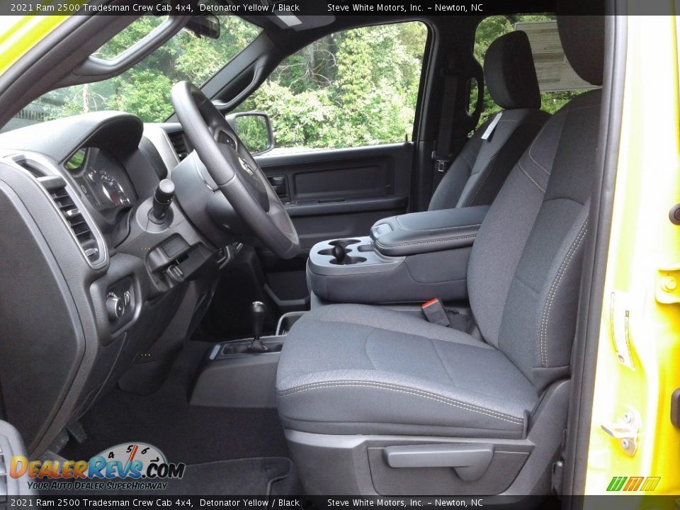 Black Interior - 2021 Ram 2500 Tradesman Crew Cab 4x4 Photo #10