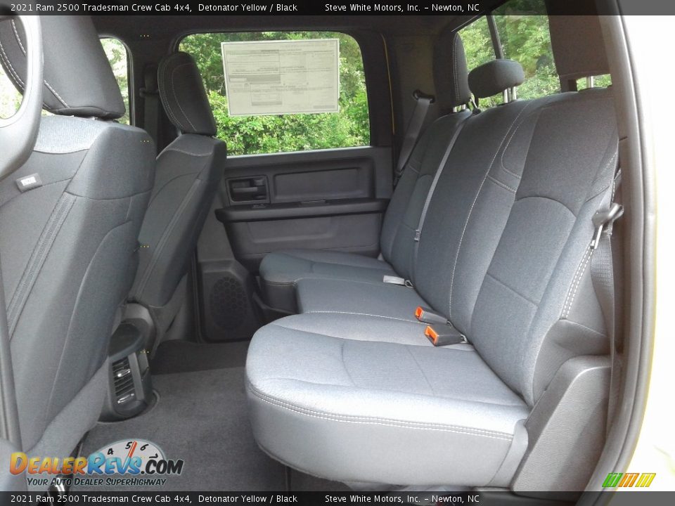 Rear Seat of 2021 Ram 2500 Tradesman Crew Cab 4x4 Photo #12