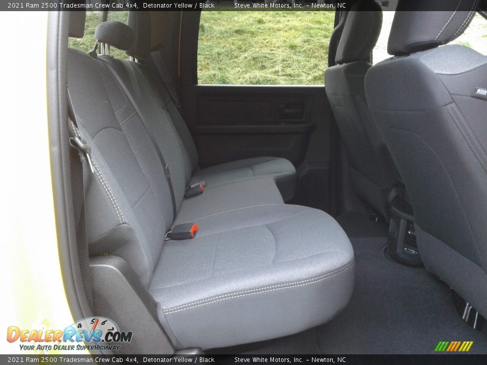 Rear Seat of 2021 Ram 2500 Tradesman Crew Cab 4x4 Photo #14
