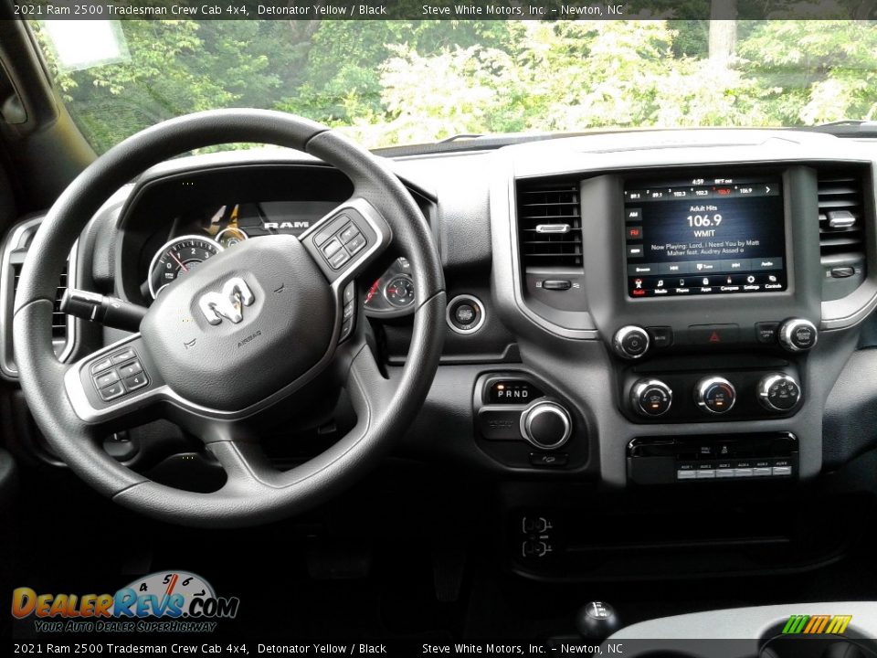 Dashboard of 2021 Ram 2500 Tradesman Crew Cab 4x4 Photo #16