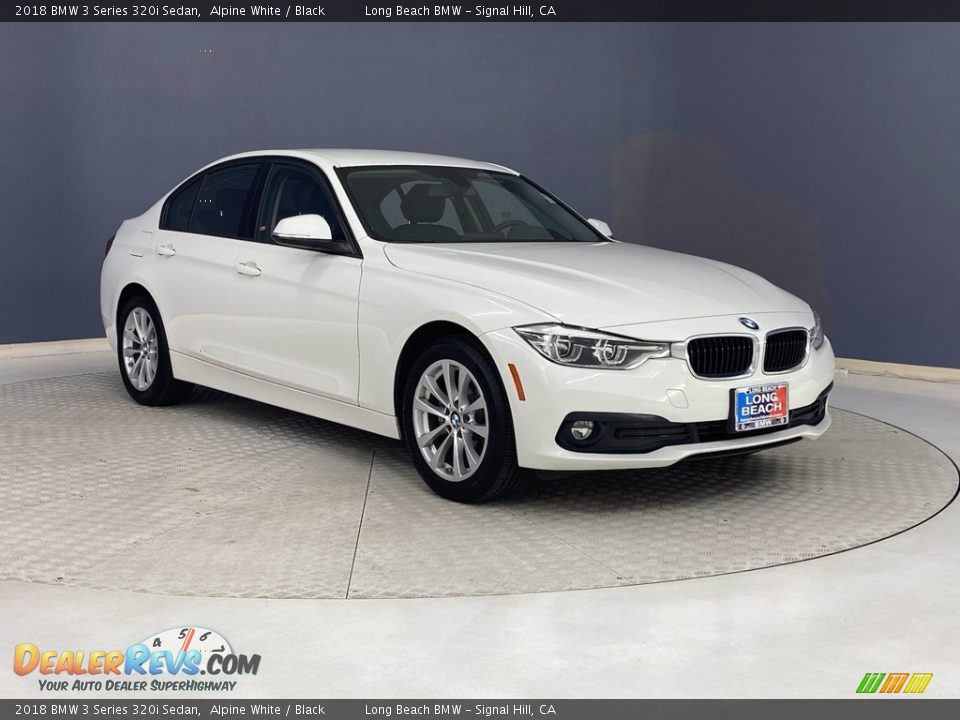 2018 BMW 3 Series 320i Sedan Alpine White / Black Photo #35