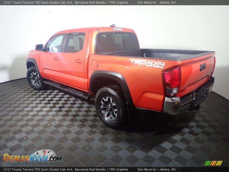 2017 Toyota Tacoma TRD Sport Double Cab 4x4 Barcelona Red Metallic / TRD Graphite Photo #13