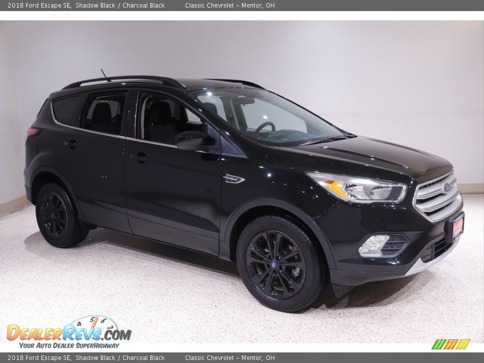 2018 Ford Escape SE Shadow Black / Charcoal Black Photo #1