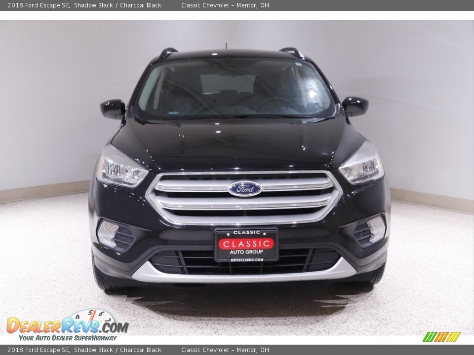 2018 Ford Escape SE Shadow Black / Charcoal Black Photo #2