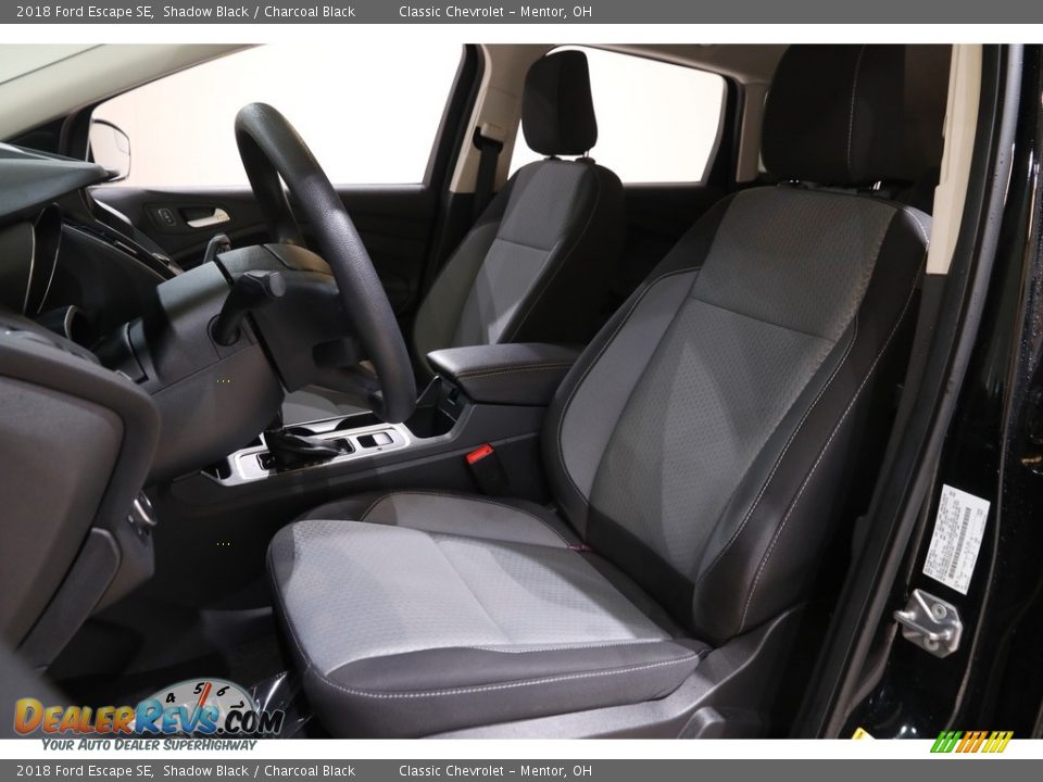 2018 Ford Escape SE Shadow Black / Charcoal Black Photo #5