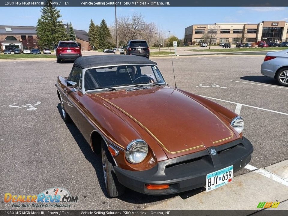 Front 3/4 View of 1980 MG MGB Mark III Photo #2